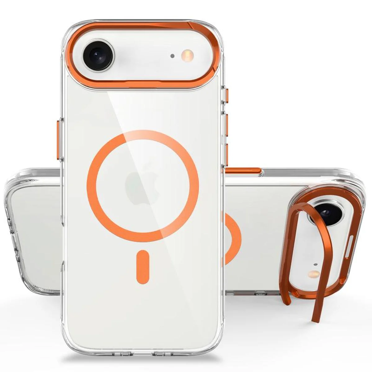 Чехол TPU Space Case Apex with MagSafe для Apple iPhone 17 Air (6.5") Papaya