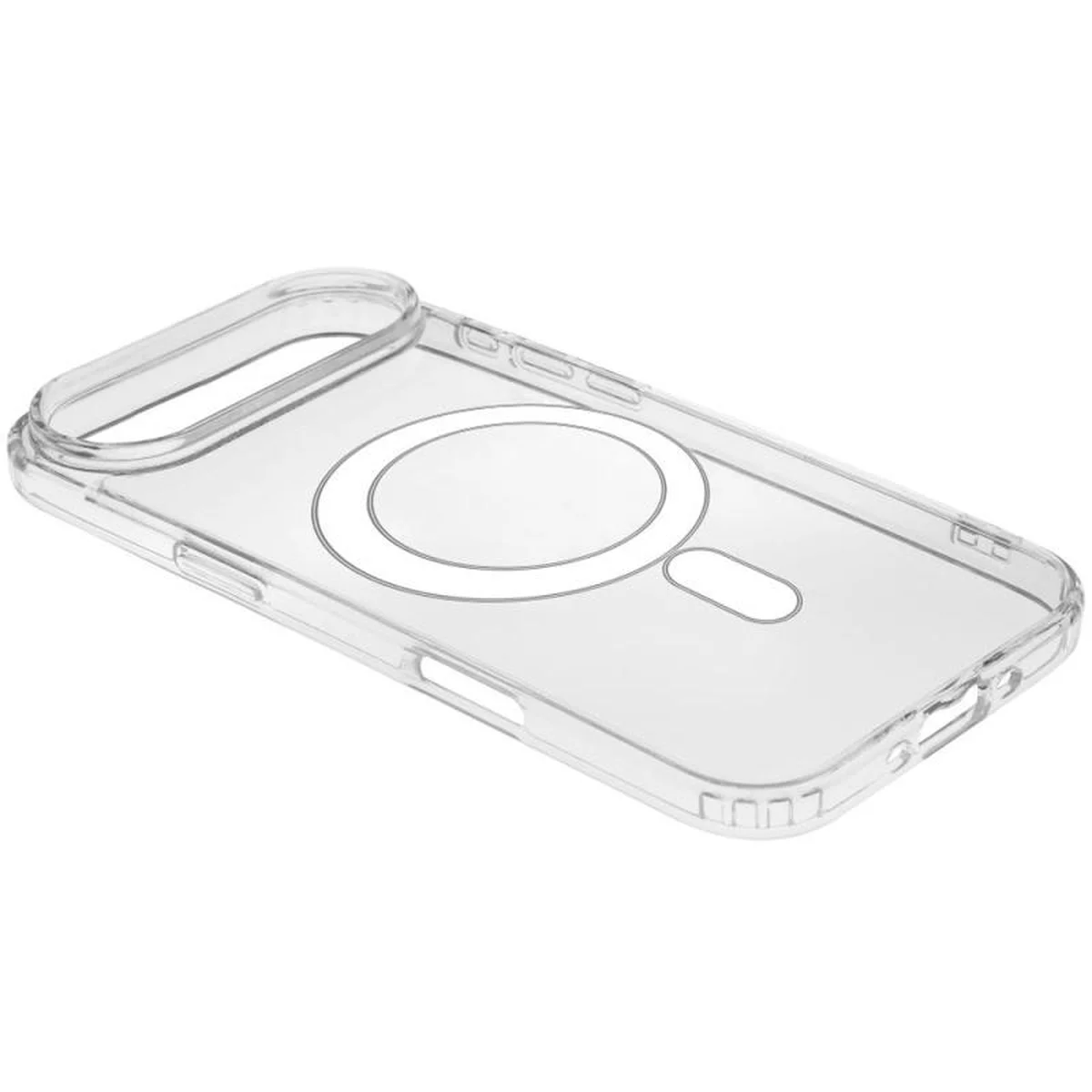 Чехол TPU Clear Case with MagSafe для Apple iPhone 17 Air (6.5") Clear