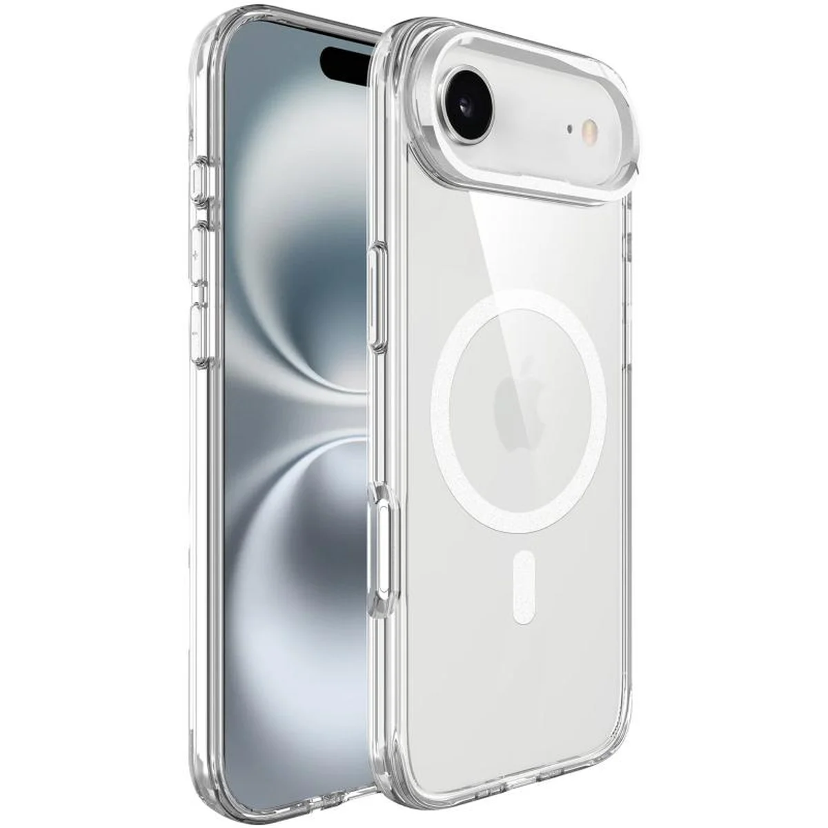 Чехол TPU Space Case Apex with MagSafe для Apple iPhone 17 Air (6.5") Silver