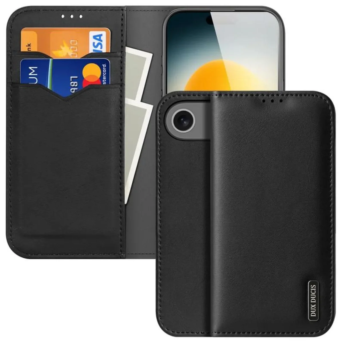 Чохол-книжка Dux Ducis Hivo для Apple iPhone 17 Air (6.5") Black
