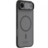 Карбоновая накладка Nillkin CamShield Pro Magnetic для Apple iPhone 17 Air (6.5") Transparent black