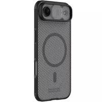 Карбоновая накладка Nillkin CamShield Pro Magnetic для Apple iPhone 17 Air (6.5") Transparent black