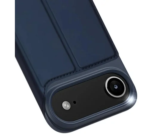 Чехол-книжка Dux Ducis с карманом для визиток для Apple iPhone 17 Air (6.5") Синий