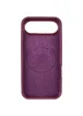 Чехол Silicone Case Full Protective (AA) V2 with MagSafe для Apple iPhone 17 Air (6.5") Бордовый / Plum