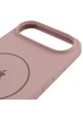 Чехол Silicone Case Full Protective (AA) V2 with MagSafe для Apple iPhone 17 Air (6.5") Розовый / Pink Sand