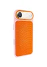 Чехол PC TechWoven Hybrid with MagSafe для Apple iPhone 17 Air (6.5") Pink / Orange