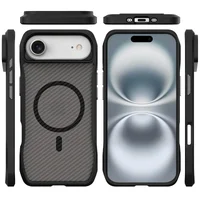 Чехол TPU Space Octagon with MagSafe для Apple iPhone 17 Air (6.5") Carbon Black