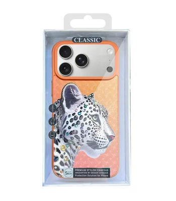 Чехол TPU+PC Crystal Hunt with MagSafe для Apple iPhone 17 Air (6.5") Orange