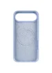 Чехол Silicone Case Full Protective (AA) V2 with MagSafe для Apple iPhone 17 Air (6.5") Голубой / Lilac Blue