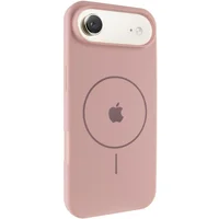 Чехол Silicone Case Full Protective (AA) V2 with MagSafe для Apple iPhone 17 Air (6.5") Розовый / Pink Sand