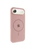 Чохол Silicone Case Full Protective (AA) V2 with MagSafe для Apple iPhone 17 Air (6.5") Рожевий / Pink Sand
