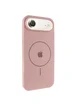 Чехол Silicone Case Full Protective (AA) V2 with MagSafe для Apple iPhone 17 Air (6.5") Розовый / Pink Sand