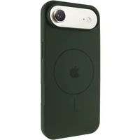 Чехол Silicone Case Full Protective (AA) V2 with MagSafe для Apple iPhone 17 Air (6.5") Зеленый / Cyprus Green