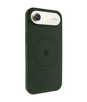 Чехол Silicone Case Full Protective (AA) V2 with MagSafe для Apple iPhone 17 Air (6.5") Зеленый / Cyprus Green Чехол Silicone Case Full Protective (AA) V2 with MagSafe для Apple iPhone 17 Air (6.5") Зеленый / Cyprus Green
