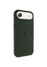 Чехол Silicone Case Full Protective (AA) V2 with MagSafe для Apple iPhone 17 Air (6.5") Зеленый / Cyprus Green