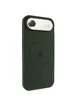 Чехол Silicone Case Full Protective (AA) V2 with MagSafe для Apple iPhone 17 Air (6.5") Зеленый / Cyprus Green