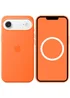 Чохол Silicone case (AAA) with Magsafe and Animation для Apple iPhone 17 Air (6.5") Orange