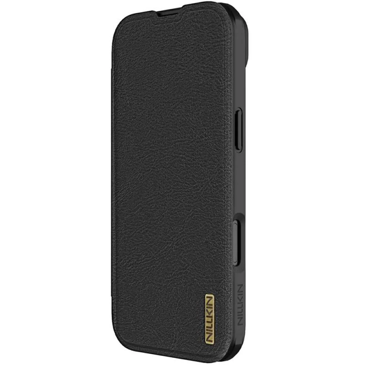 Кожаный чехол-книжка Nillkin Qin Pro Camshield для Apple iPhone 17 Air (6.5") Black
