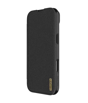 Кожаный чехол-книжка Nillkin Qin Pro Camshield для Apple iPhone 17 Air (6.5") Black Кожаный чехол-книжка Nillkin Qin Pro Camshield для Apple iPhone 17 Air (6.5") Black