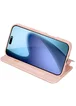 Чехол-книжка Dux Ducis с карманом для визиток для Apple iPhone 17 Air (6.5") Rose Gold