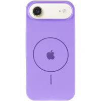 Чохол Silicone Case Full Protective (AA) V2 with MagSafe для Apple iPhone 17 Air (6.5") Бузковий / Dasheen