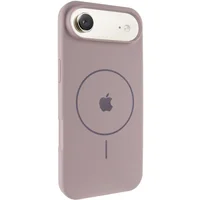 Чохол Silicone Case Full Protective (AA) V2 with MagSafe для Apple iPhone 17 Air (6.5") Сірий / Lavender