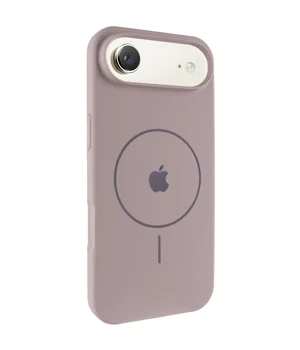 Чохол Silicone Case Full Protective (AA) V2 with MagSafe для Apple iPhone 17 Air (6.5") Сірий / Lavender