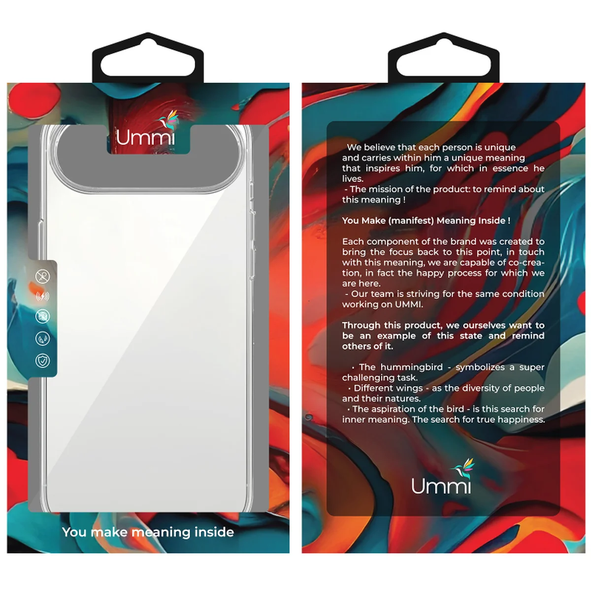 Чехол TPU Ummi transparent для Apple iPhone 17 Air (6.5") Clear