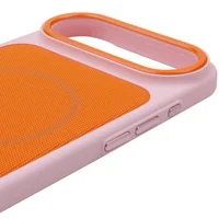 Чехол PC TechWoven Hybrid with MagSafe для Apple iPhone 17 Air (6.5") Pink / Orange
