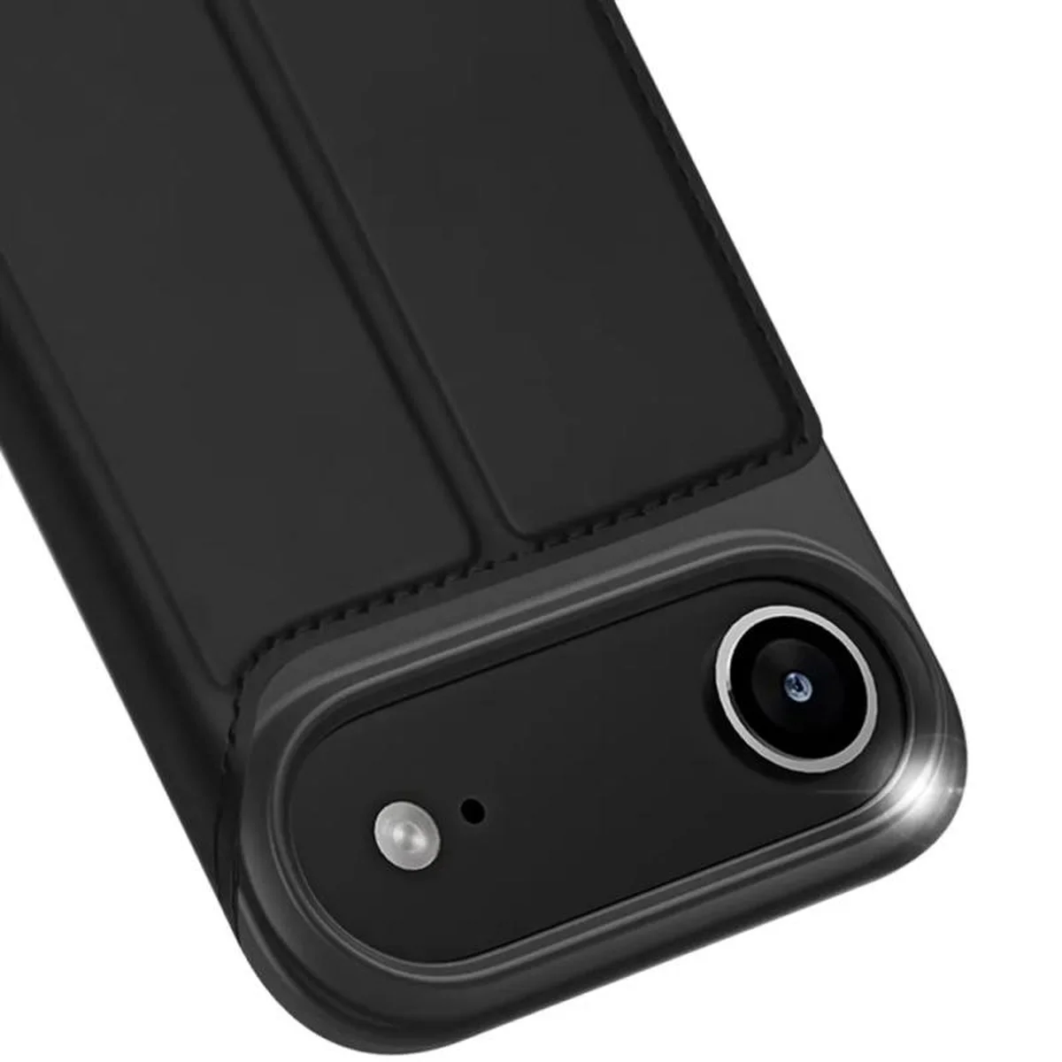 Чехол-книжка Dux Ducis с карманом для визиток для Apple iPhone 17 Air (6.5") Черный