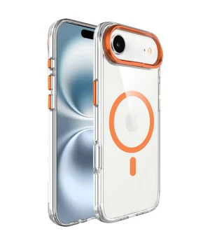 Чехол TPU Space Case Apex with MagSafe для Apple iPhone 17 Air (6.5") Papaya