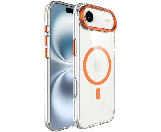 Чехол TPU Space Case Apex with MagSafe для Apple iPhone 17 Air (6.5") Papaya