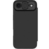 Кожаный чехол-книжка Nillkin Qin Pro Camshield для Apple iPhone 17 Air (6.5") Black