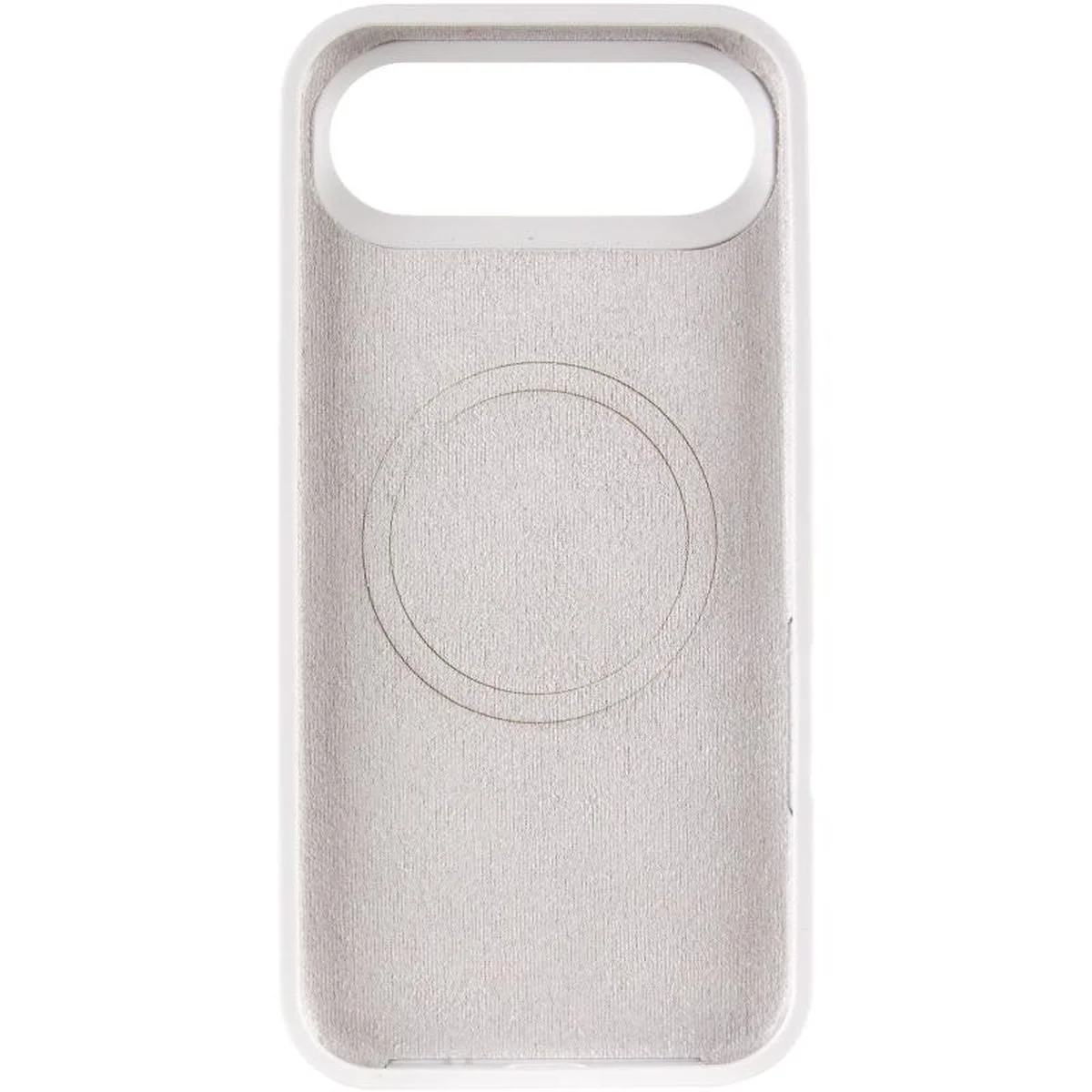 Чохол Silicone Case Full Protective (AA) V2 with MagSafe для Apple iPhone 17 Air (6.5") Білий / White