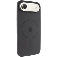 Чехол Silicone Case Full Protective (AA) V2 with MagSafe для Apple iPhone 17 Air (6.5") Серый / Dark Gray