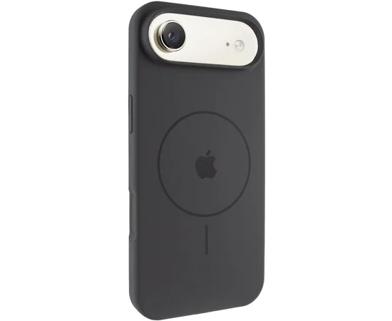 Чехол Silicone Case Full Protective (AA) V2 with MagSafe для Apple iPhone 17 Air (6.5") Серый / Dark Gray