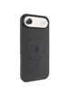 Чехол Silicone Case Full Protective (AA) V2 with MagSafe для Apple iPhone 17 Air (6.5") Серый / Dark Gray