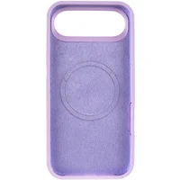 Чехол Silicone Case Full Protective (AA) V2 with MagSafe для Apple iPhone 17 Air (6.5") Сиреневый / Lilac
