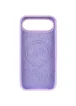 Чехол Silicone Case Full Protective (AA) V2 with MagSafe для Apple iPhone 17 Air (6.5") Сиреневый / Lilac