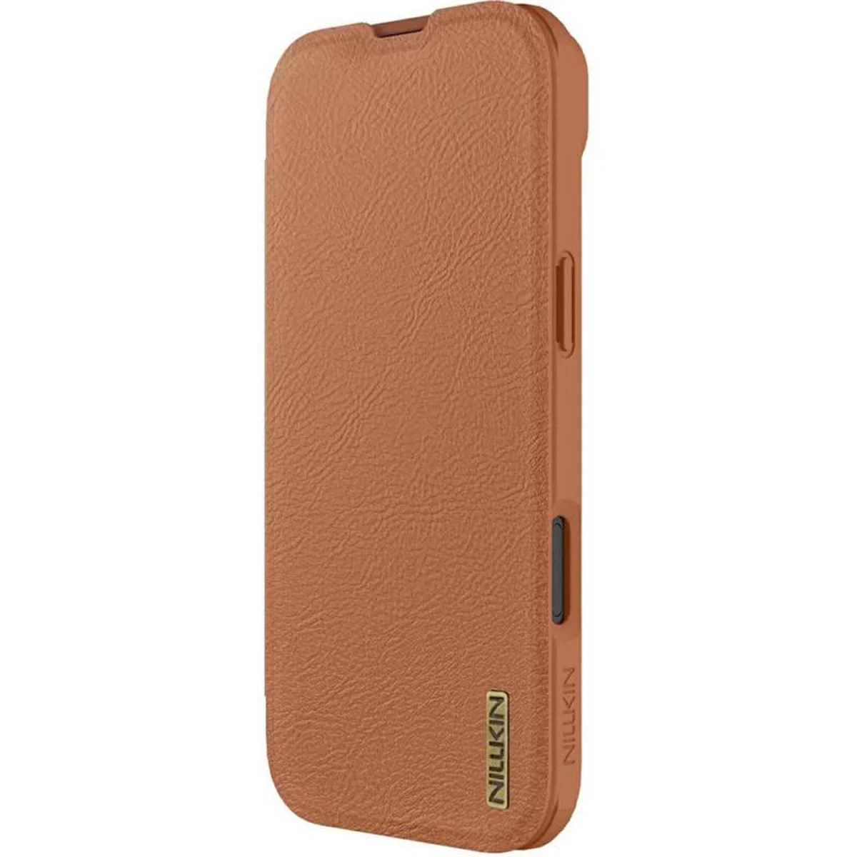 Кожаный чехол-книжка Nillkin Qin Pro Camshield для Apple iPhone 17 Air (6.5") Brown