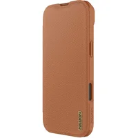 Кожаный чехол-книжка Nillkin Qin Pro Camshield для Apple iPhone 17 Air (6.5") Brown