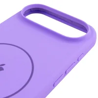 Чохол Silicone Case Full Protective (AA) V2 with MagSafe для Apple iPhone 17 Air (6.5") Бузковий / Dasheen