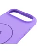 Чехол Silicone Case Full Protective (AA) V2 with MagSafe для Apple iPhone 17 Air (6.5") Сиреневый / Dasheen
