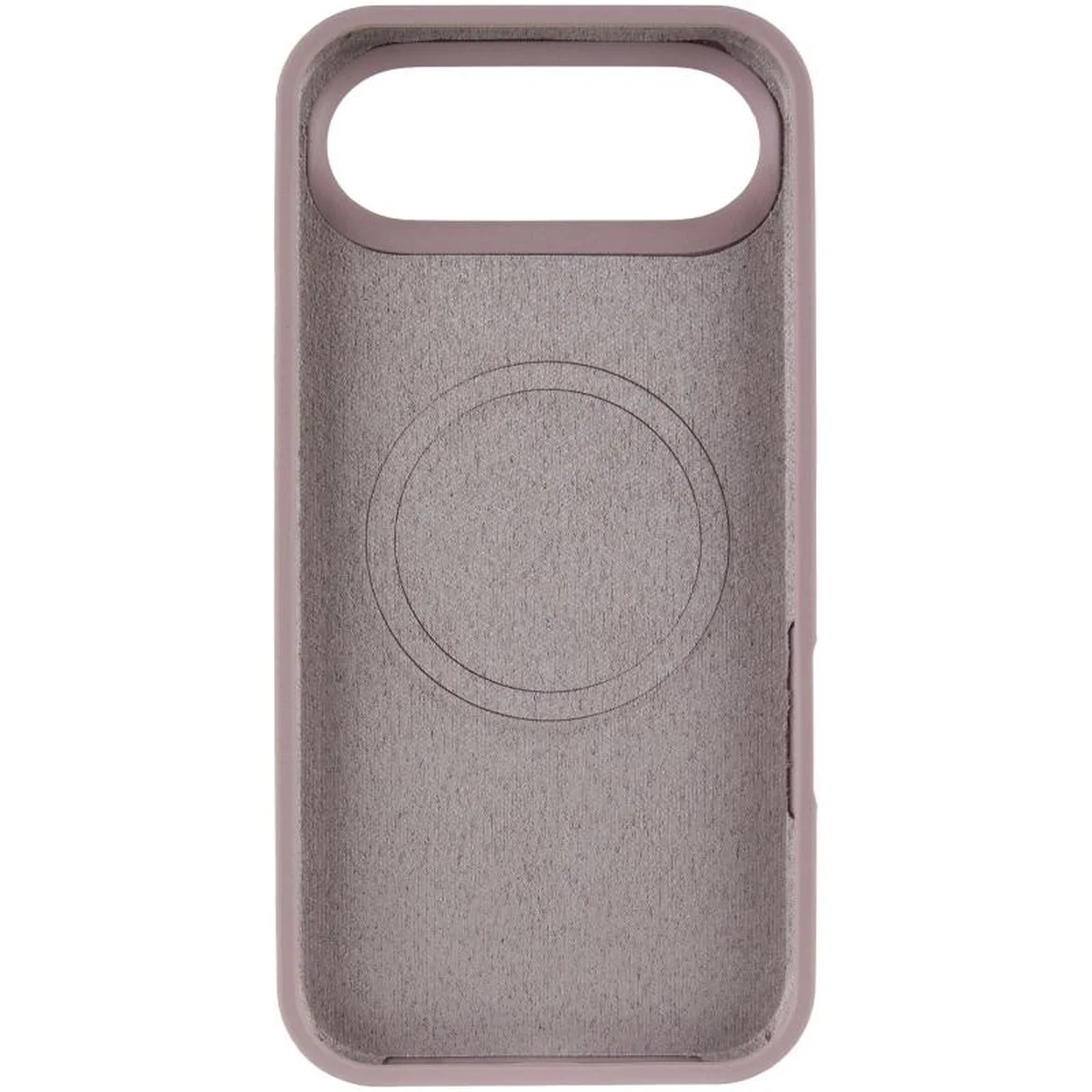 Чохол Silicone Case Full Protective (AA) V2 with MagSafe для Apple iPhone 17 Air (6.5") Сірий / Lavender
