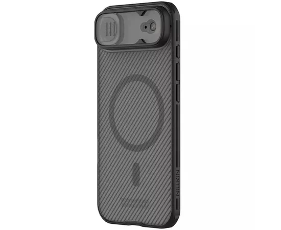 Карбоновая накладка Nillkin CamShield Pro Magnetic для Apple iPhone 17 Air (6.5") Transparent black