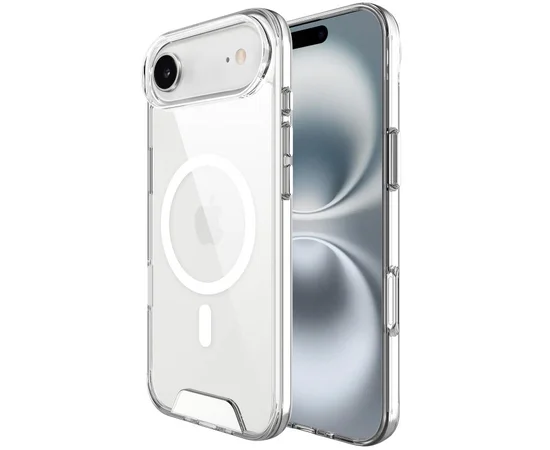 Чохол TPU Space Case with MagSafe для Apple iPhone 17 Air (6.5") Прозорий