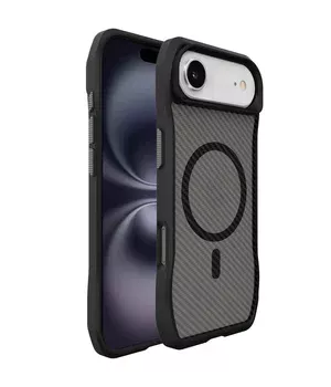 Чехол TPU Space Octagon with MagSafe для Apple iPhone 17 Air (6.5") Carbon Black Чехол TPU Space Octagon with MagSafe для Apple iPhone 17 Air (6.5") Carbon Black