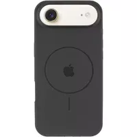 Чохол Silicone Case Full Protective (AA) V2 with MagSafe для Apple iPhone 17 Air (6.5") Сірий / Dark Gray