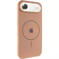 Чохол Silicone Case Full Protective (AA) V2 with MagSafe для Apple iPhone 17 Air (6.5") Бежевий / Desert Gold
