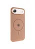 Чехол Silicone Case Full Protective (AA) V2 with MagSafe для Apple iPhone 17 Air (6.5") Бежевый / Desert Gold